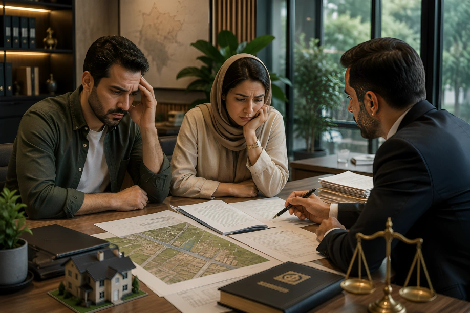بررسی سند ملکی در شمال ایران